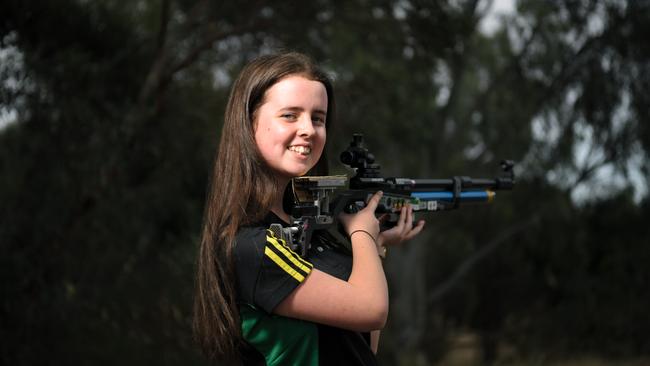 Tori Rossiter is shooting for a spot in Tokyo. Picture: AAP/Morgan Sette