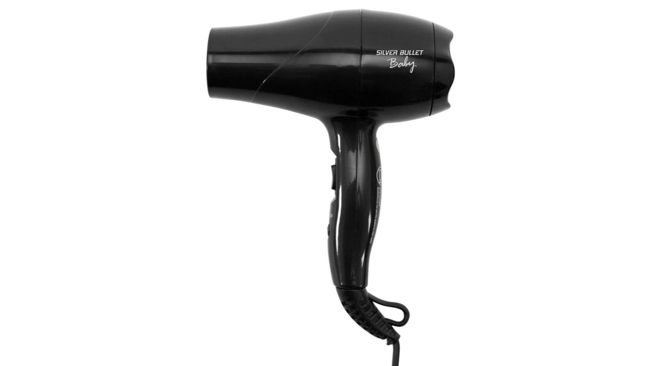 Silver Bullet Baby Travel Hair Dryer 1200W. Picture: Myer