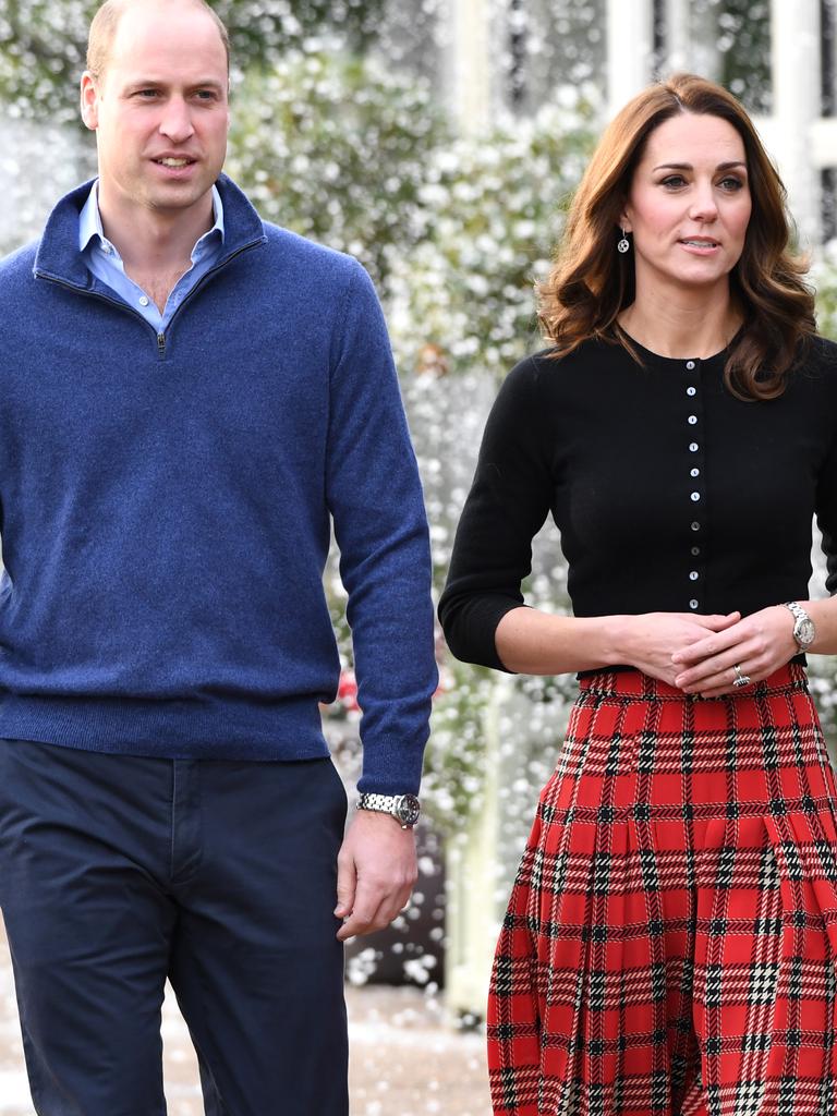 Prince William, Duke of Cambridge and Catherine, Duchess of Cambridge. Picture: Getty