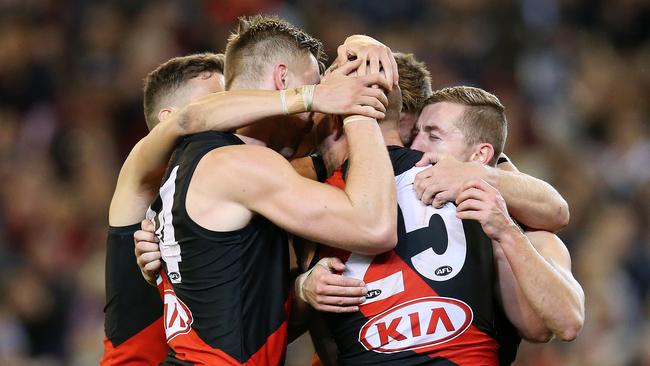 Essendon was manic against the Cats. Pic: Michael Klein