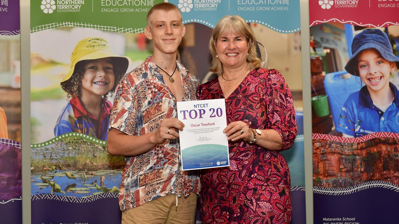 Oscar Twyford was one of the top NTCET students of 2023. Picture: Pema Tamang Pakhrin