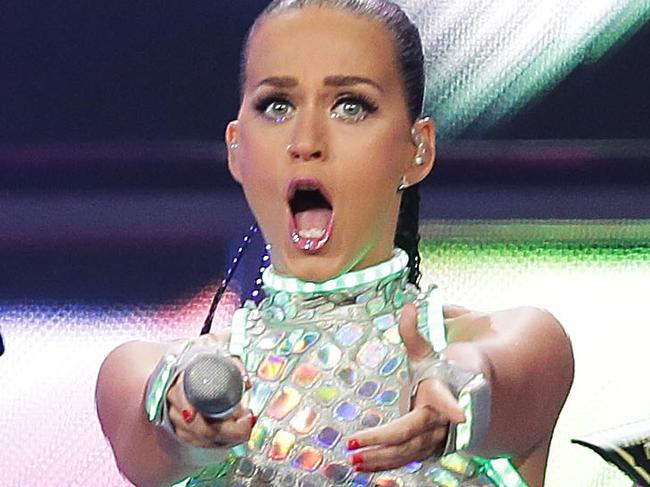 SYDNEY, AUSTRALIA - NOVEMBER 21: Katy Perry performs live at Allphones Arena on November 21, 2014 in Sydney, Australia. (Photo by Mark Metcalfe/Getty Images)