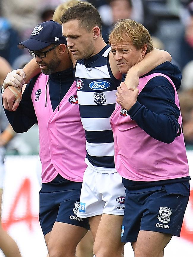 Selwood has been concussed but hasn’t suffered the lingering after-effects like others. Pic: AAP