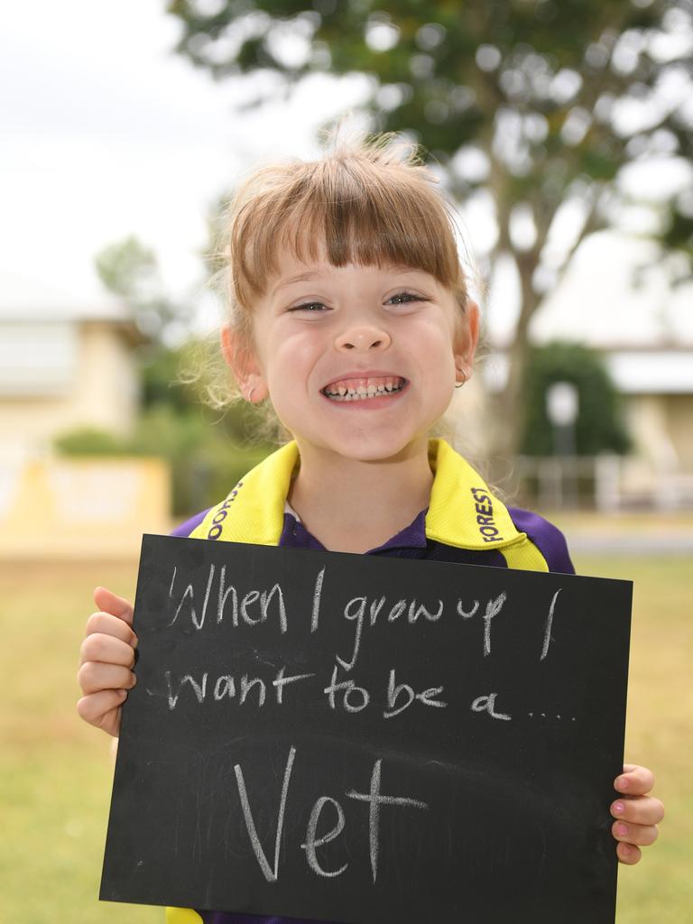 Forest HIll State School prep students for 2021. PHOTOS: Ali Kuchel