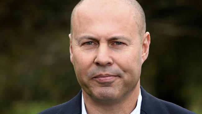 Josh Frydenberg speaks to the media after the Liberal party lost yesterdays federal election. Picture: Andrew Henshaw