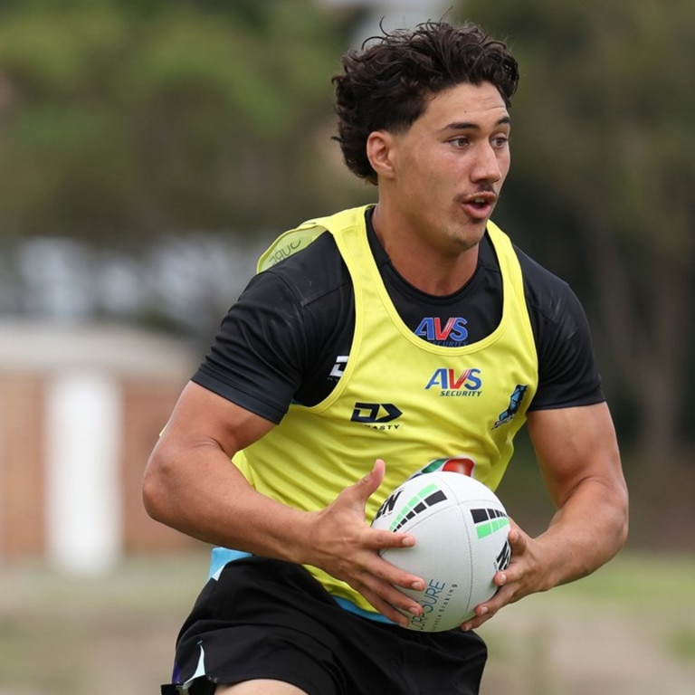 Tweed Seagulls outside back Sunny Kama pictured during an NRL pre-season with the Gold Coast Titans.