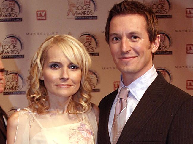 TV Week Logie Awards. Belinda Emmett with Rove McManus 07 May 2006.