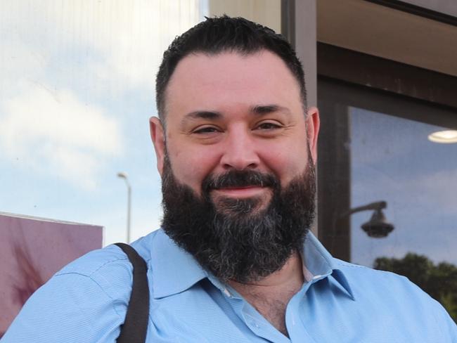 Former Blain MLA Mark Turner arrives at Darwin Local Court on Wednesday to contest a speeding ticket. Picture: Zizi Averill