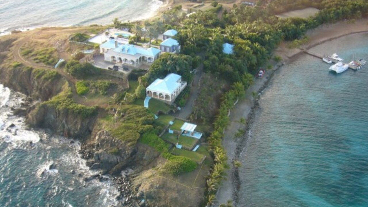 Cimberly Espinosa said she had to transport sand and palm trees to Jeffrey Epstein's private estate on Little Saint James in the Virgin Islands.