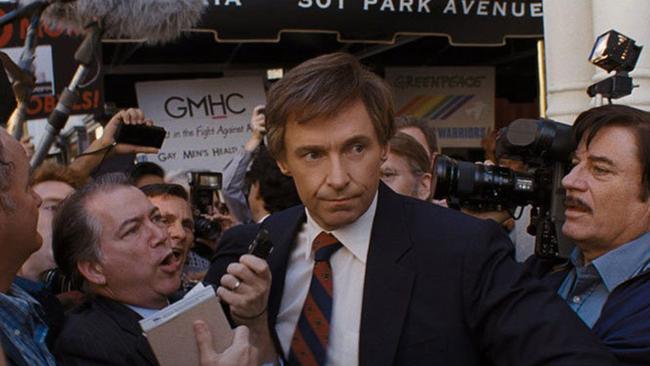 Hugh plays failed presidential candidate Gary Hart. Picture: Supplied