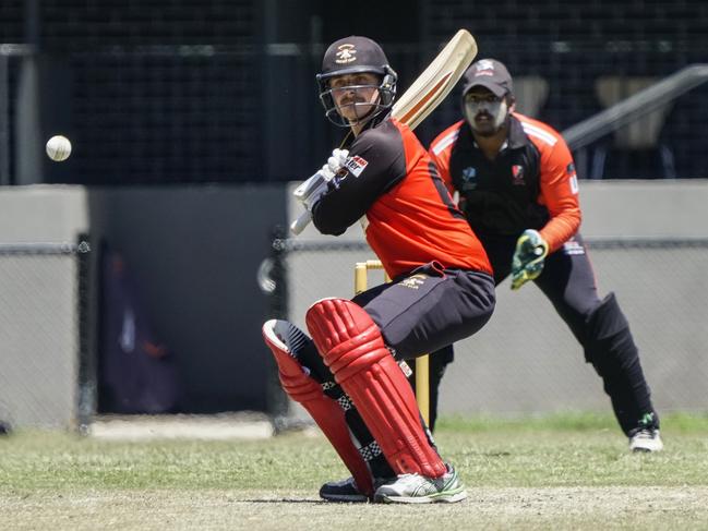 CSB: Lachlan Fryer batting for Beaumaris. Picture: Valeriu Campan