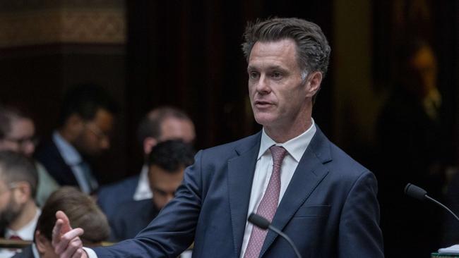 Premier Chris Minns during Question Time. Picture: Monique Harmer