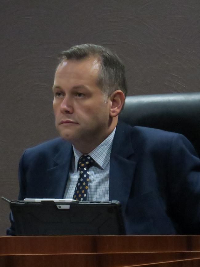 Dubbo mayor Ben Shields was not impressed at the May 24, 2021 council meeting. Picture: Ryan Young