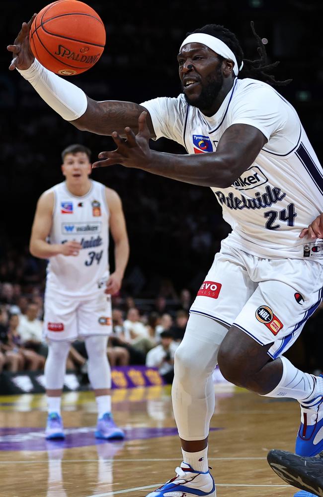 Montrezl Harrell produced one of his most composed and professional performances against Sydney. Picture: Getty Images