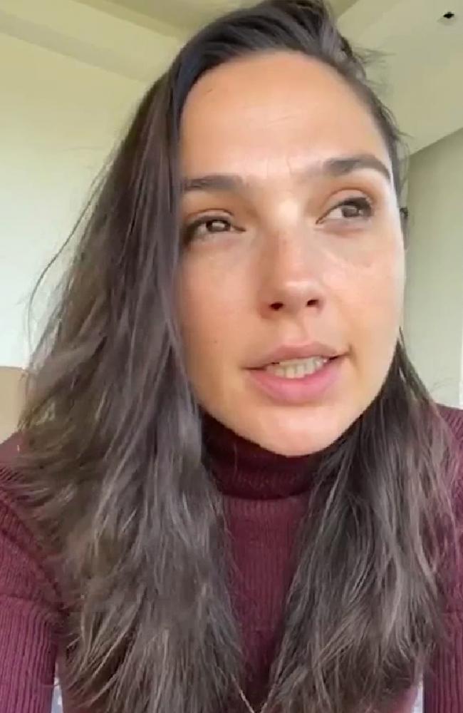 The Wonder Woman actress’ video extraordinarily backfired. Picture: Instagram.
