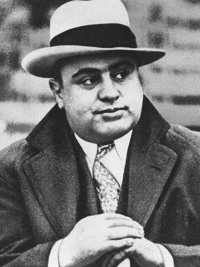 Al Capone in 1931. Picture: AP