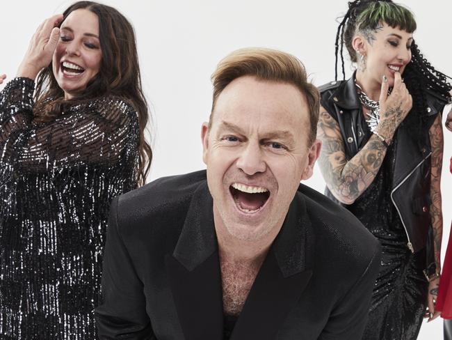 Jason Donovan and Myf Warhurst star in The Rocky Horror Show