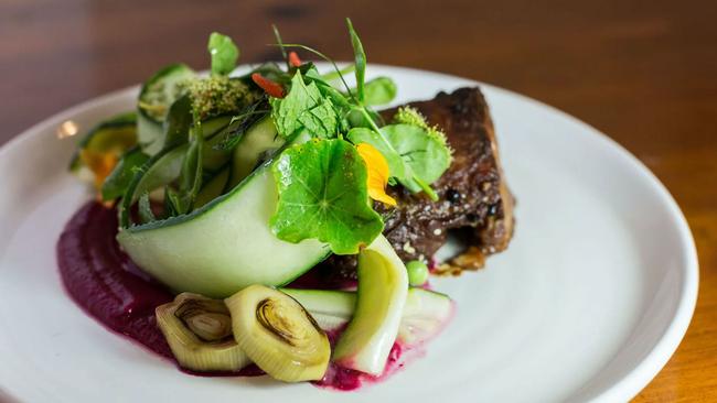 A dish at The Blue Swimmer in Kiama, NSW.