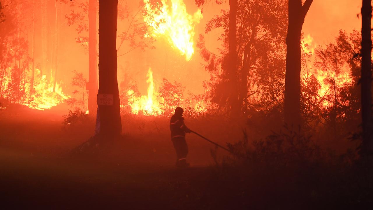 It has destroyed at least one home. Picture: AAP Image/Dean Lewins