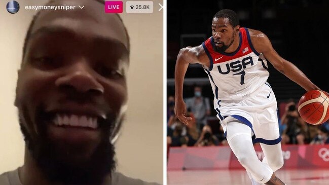 Kevin Durant delivered a parting shot to critics of Team USA.