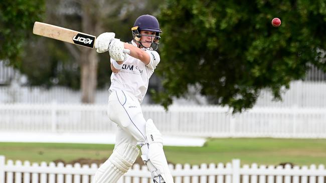 GC batsman Bailey Garnham Second grade club cricket. Picture, John Gass