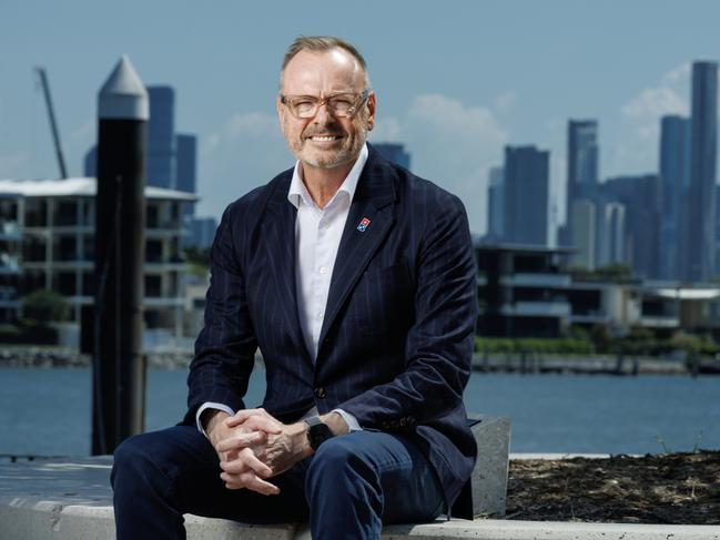 Former Domino's Pizza boss Don Meij. Picture Lachie Millard