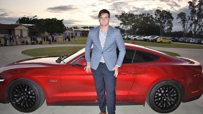 Harrison Carrara. Photographs from the Gilroy Santa Maria College Formal 2022 in Ingham on Friday night. Picture: Cameron Bates