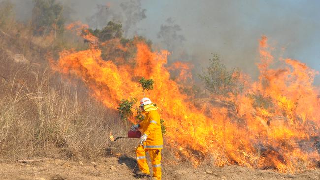 A record of only achieving 54 per cent of planned burns between 2016-19 is not something to boast about, Mr Perrett says.