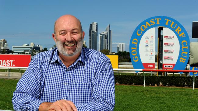 New Gold Coast turf club CEO Steve Lines.  Picture: John Gass######Story is under embargo############Contact GCB sports desk before use#####