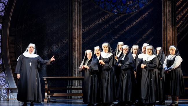 Sister Act is on now at QPAC. Picture: Daniel Boud