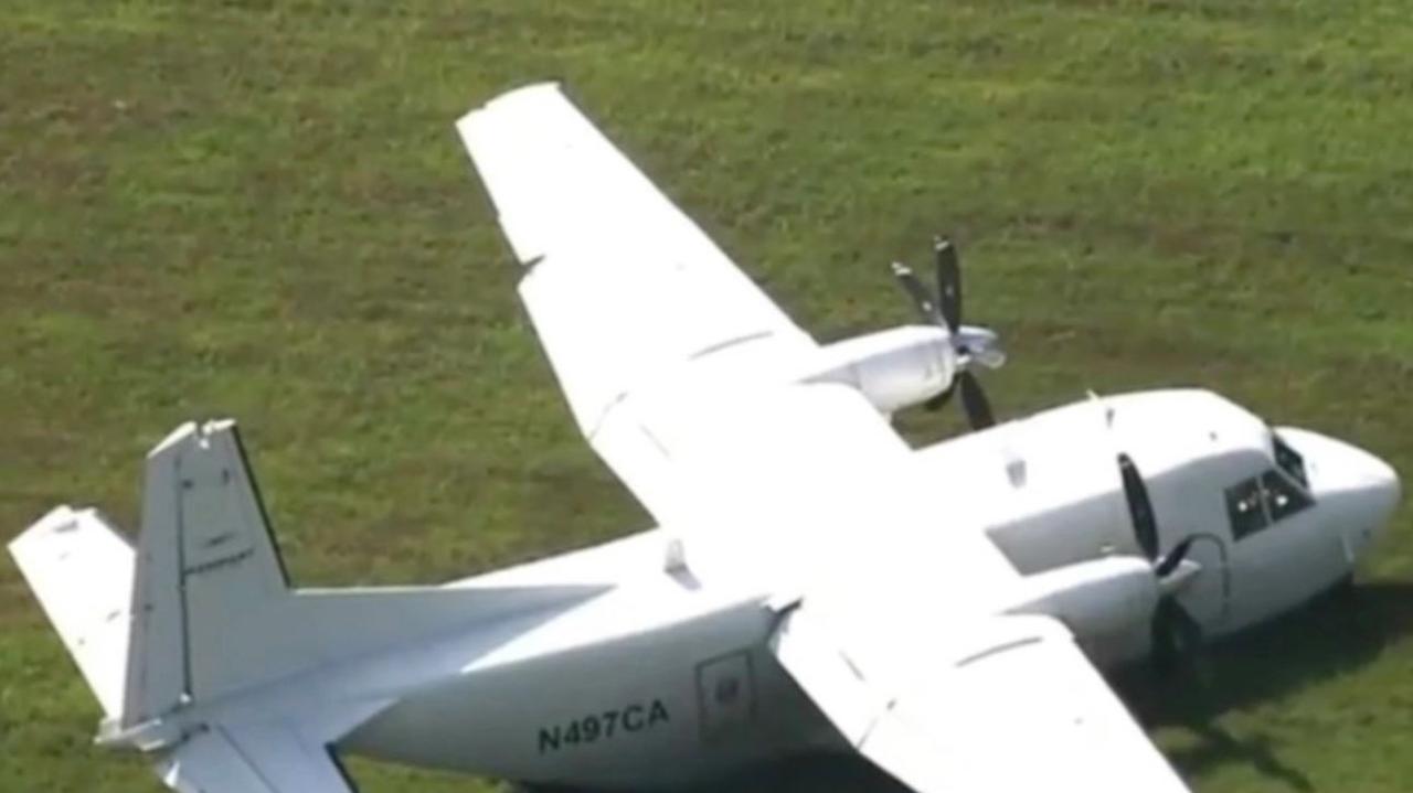 The National Transportation Safety Board has taken over the ongoing investigation. Preliminary information indicates the aircraft sustained substantial damage to its landing gear and fuselage, prompting the pilot to ask to make an emergency landing.WRAL