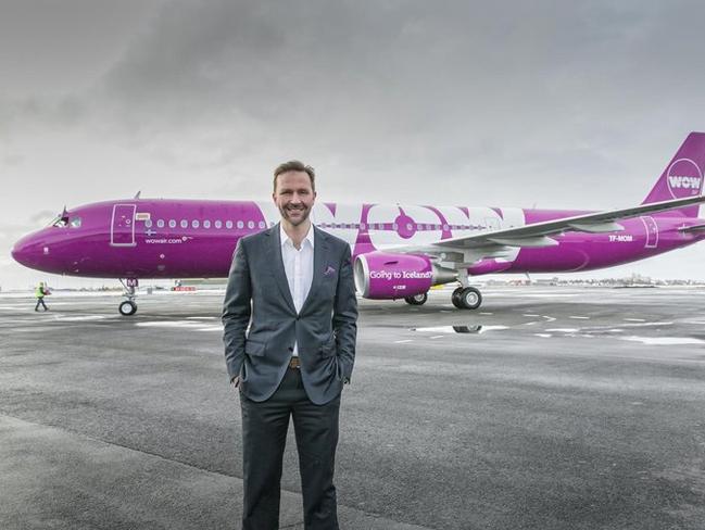 WOW Air founder and CEO Skuli Mogensen. Picture: WOW air