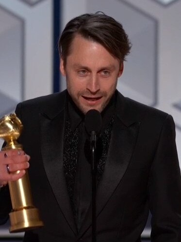 Kieran Culkin wins for Succession. Picture: Stan