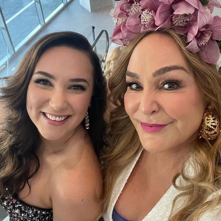 Bronte and Kate Langbroek at the 2022 Australian Commercial Radio Awards (ACRAs). Photo: Instagram