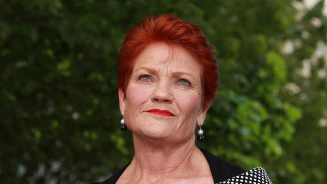 One Nation senator Pauline Hanson in Canberra. Picture: Gary Ramage