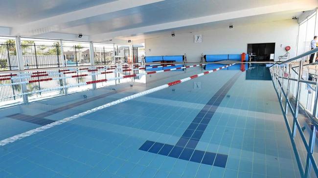 The 25m Ballina Swimming Pool will need new sealant after a defect was detected. Picture: Marc Stapelberg