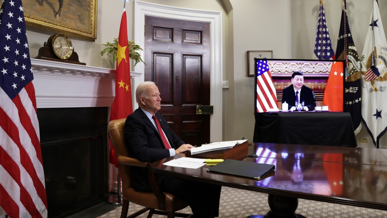 Joe Biden and Xi Jinping to meet virtually