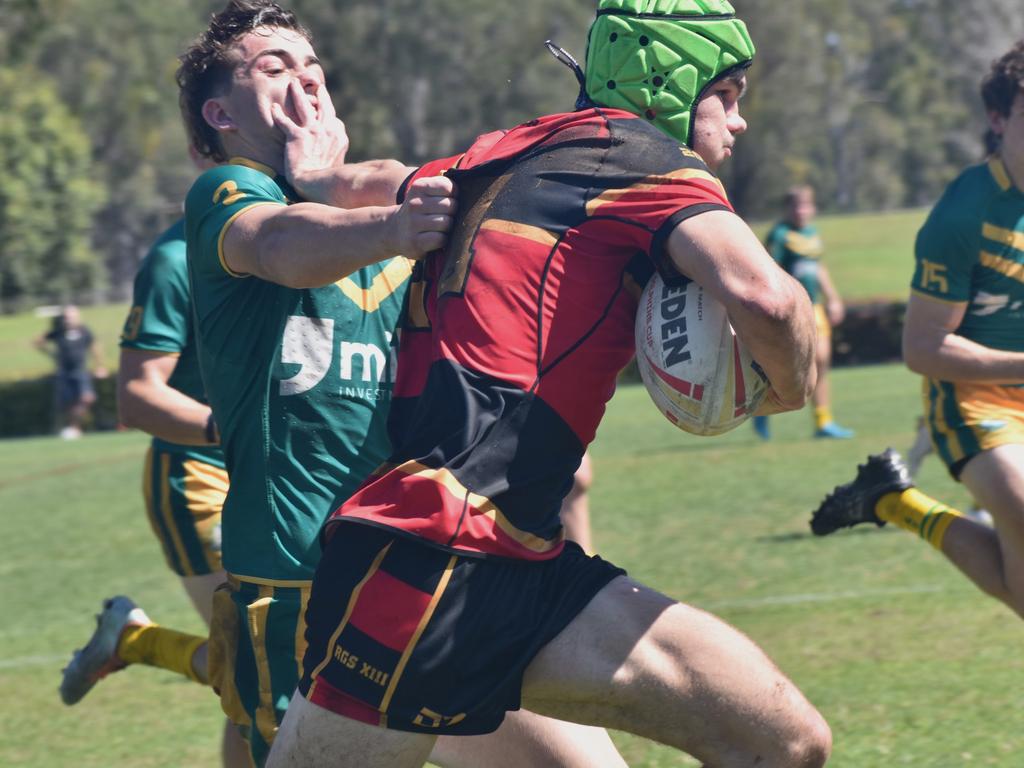 Dolphins Cup grand final, St Brendan’s College versus Rockhampton Grammar School, at Rugby Park on August 16, 2024.