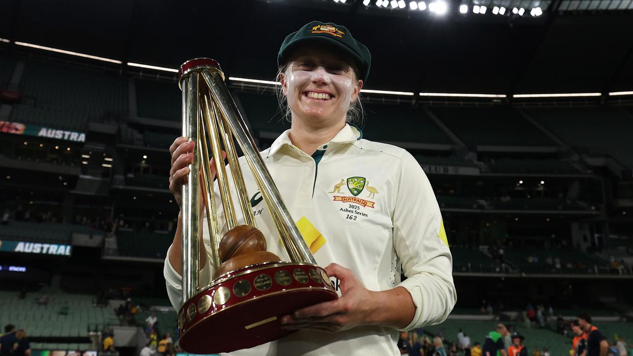 Australian cricket captain Alyssa Healy. Picture: Daniel Pockett/Getty Images