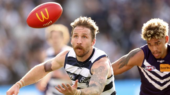 Zach Tuohy is one of many Geelong players over 30. Picture: Getty Images