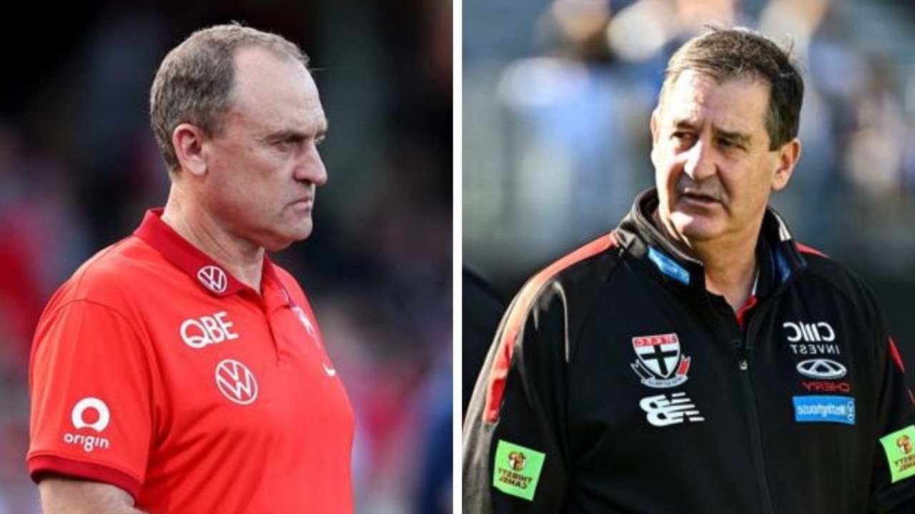 John Longmire and Ross Lyon. Photos: Getty Images