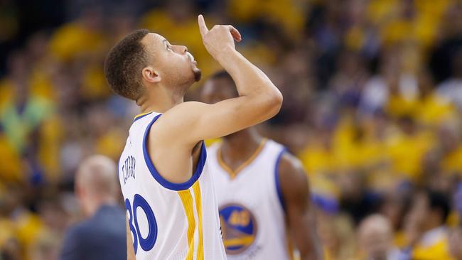 Stephen Curry helped Golden State into the Western Conference finals.