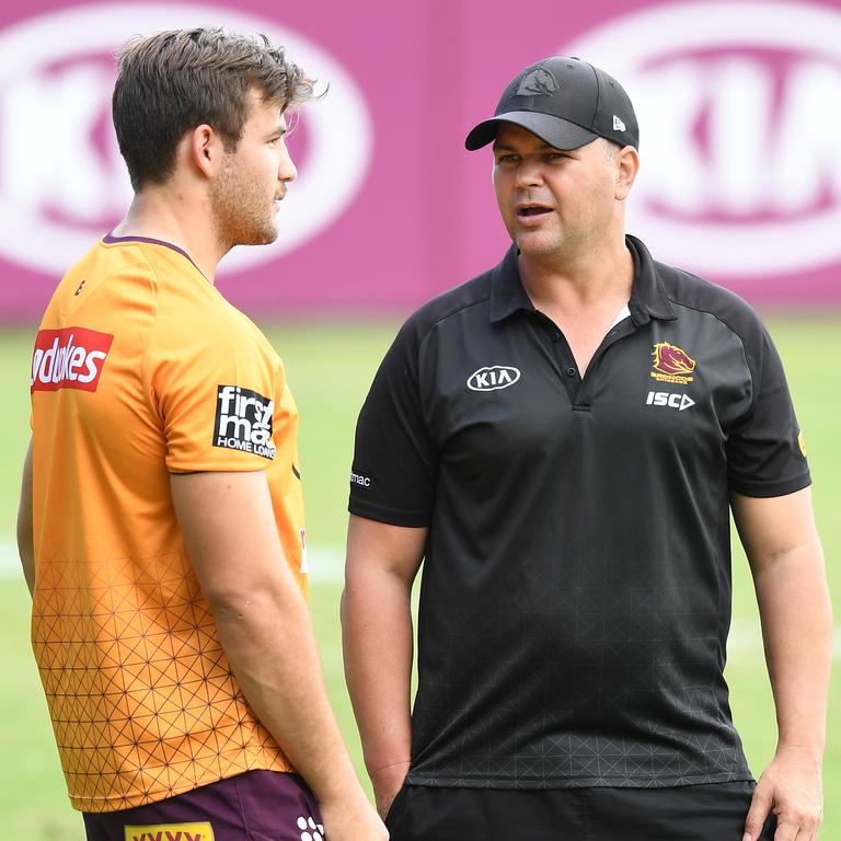 Carrigan and Seibold in Brisbane in 2020.