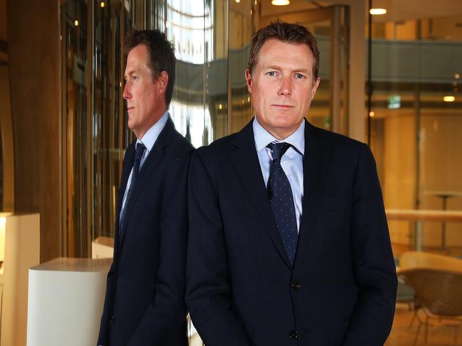 31/1/18: Attorney-General Christian Porter at his Commonwealth Parliamentary Offices in Sydney. John Feder/The Australian.