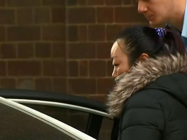 Jei Shao has been charged with reckless grievous bodily harm. Picture: Nine News