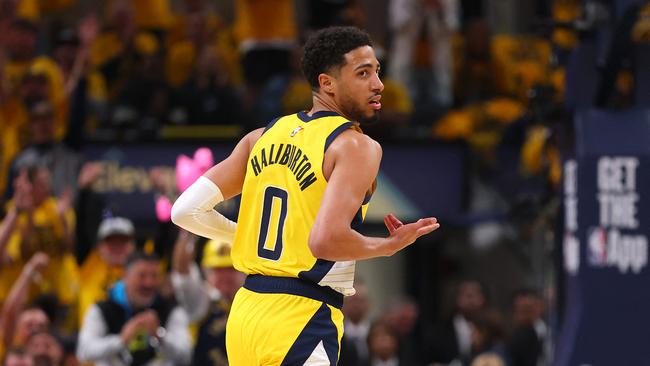 Haliburton was unstoppable on Wednesday. Gregory Shamus/Getty Images/AFP
