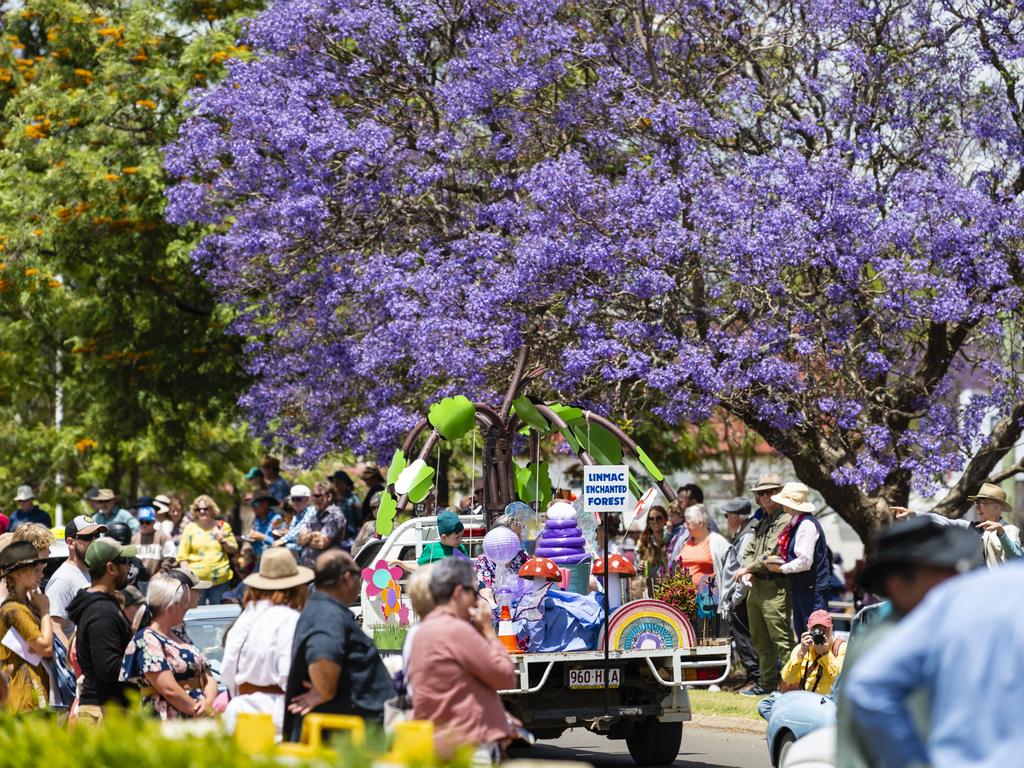 Jacaranda Day celebrations at Goombungee, Saturday, November 5, 2022. Picture: Kevin Farmer