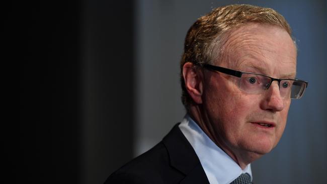 Reserve Bank of Australia governor Philip Lowe says government support is needed to help smooth the economy. Picture: Joel Carrett/AAP