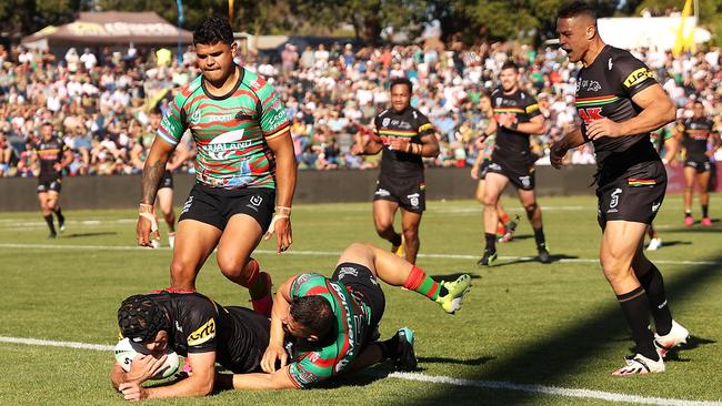 The Panthers belted the Rabbitohs in Dubbo in May. Picture: Mark Kolbe/Getty Images