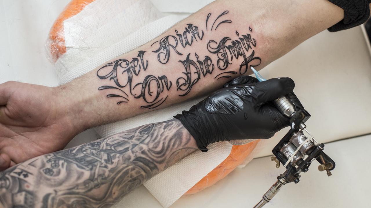 Too many tattoos may stop some from getting rich through home ownership. Picture: iStock